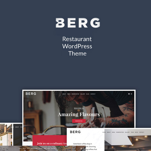 BERG - Restaurant WordPress Theme