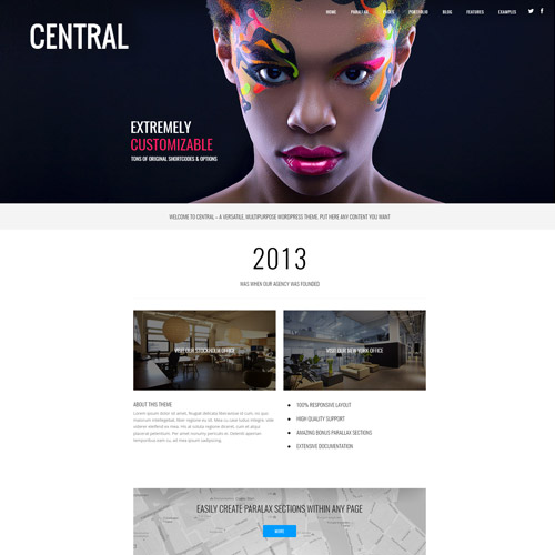 Central - Versatile, Multi-Purpose WordPress Theme