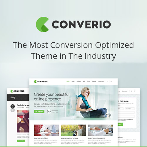 Converio - Responsive Multi-Purpose WordPress Theme