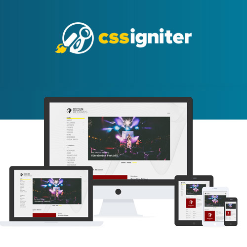 CSS Igniter Oxium WordPress Theme