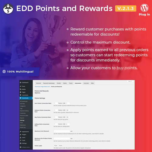 Easy Digital Downloads - Points and Rewards