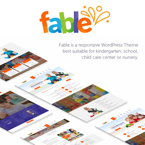 Fable - Children Kindergarten WordPress Theme