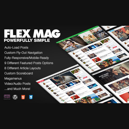 Flex Mag - Responsive WordPress News Theme