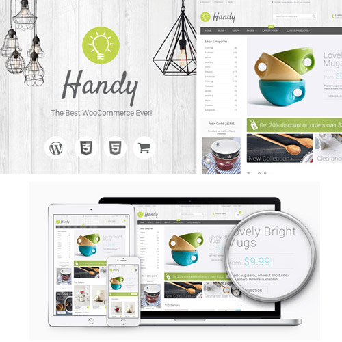 Handy - Handmade Shop WordPress WooCommerce Theme