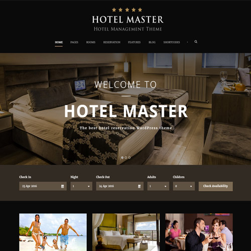 Hotel WordPress Theme For Hotel Booking | Hotel Master