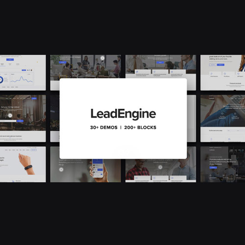 LeadEngine - Multi-Purpose WordPress Theme with Page Builder