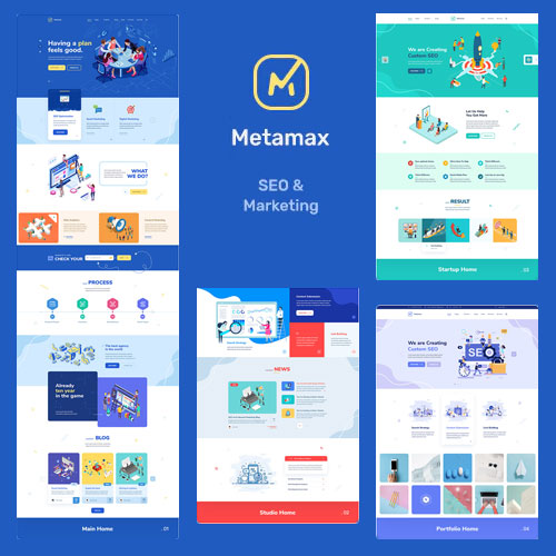 MetaMax - SEO and Marketing WordPress Theme