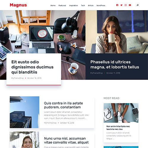 MyThemeShop Magnus WordPress Theme