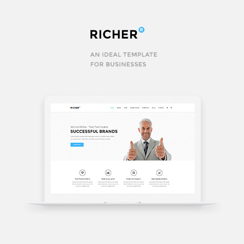 Richer - Responsive Multi-Purpose Theme