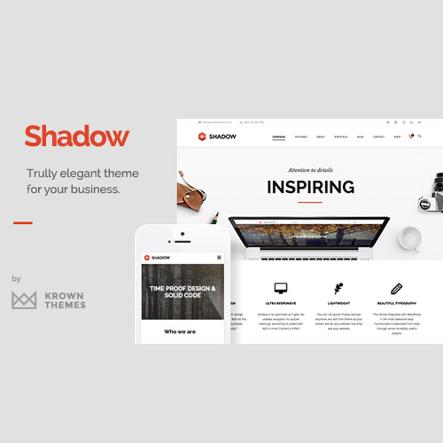 Shadow - Responsive & Retina Multi-Purpose Theme