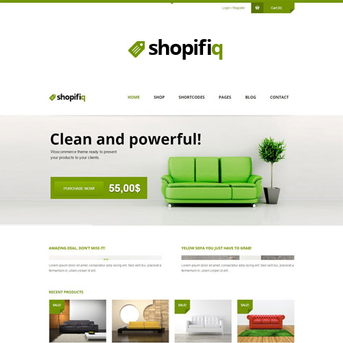 Shopifiq - Responsive WordPress WooCommerce Theme