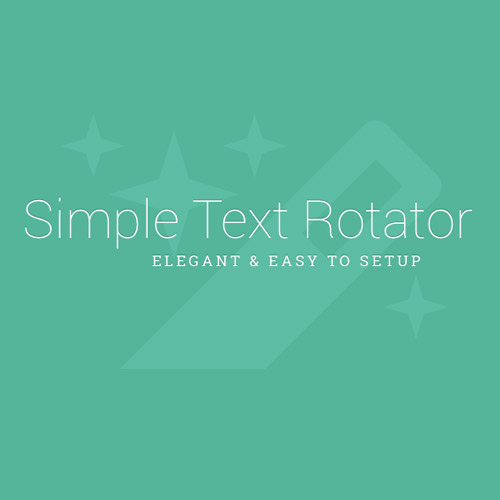 Simple Text Rotator WordPress Plugin