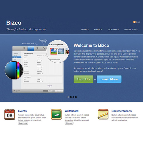 Themify Bizco WordPress Theme