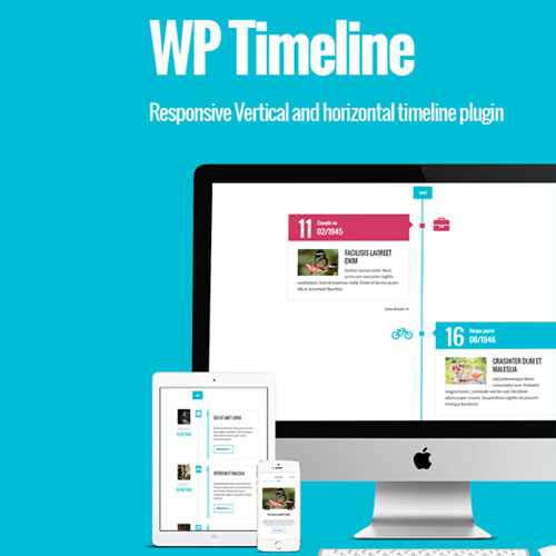 WP Timeline – Responsive Vertical and Horizontal timeline plugin