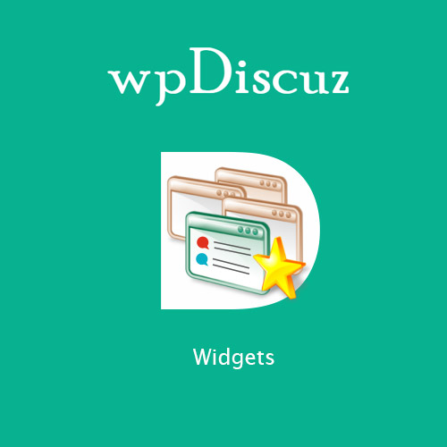 wpDiscuz - Widgets